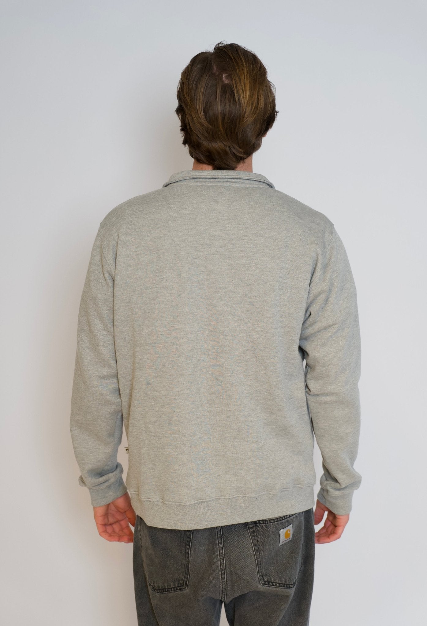 1/4 zipper grey - Via Appia 92