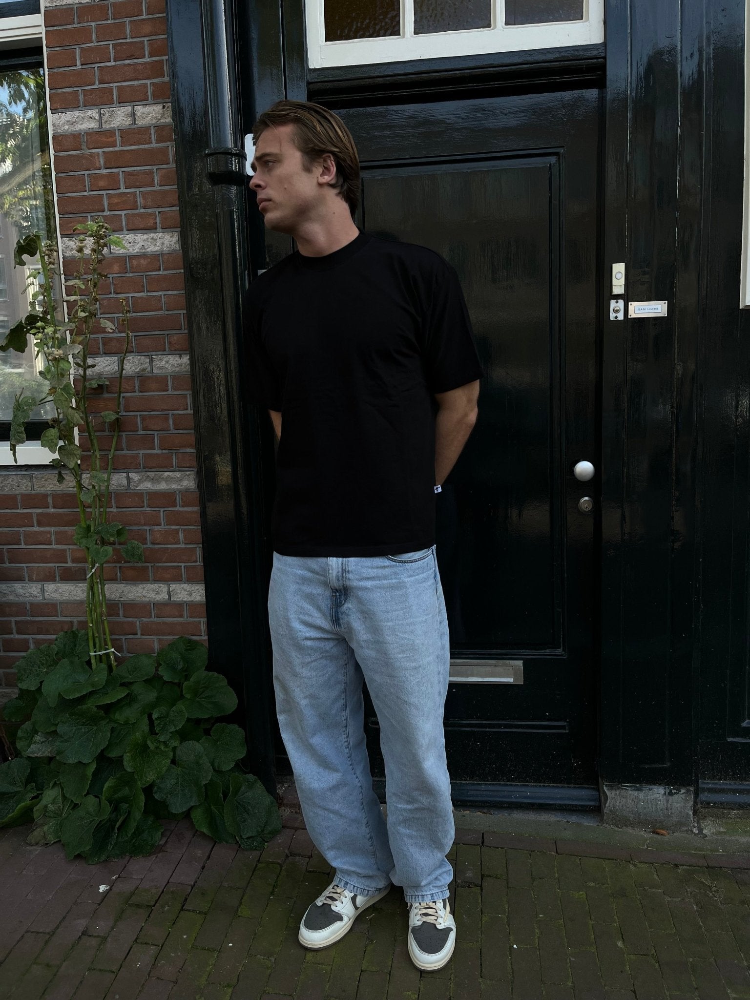 Blanc tee black - Via Appia 92