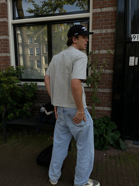 Blanc tee grey - Via Appia 92