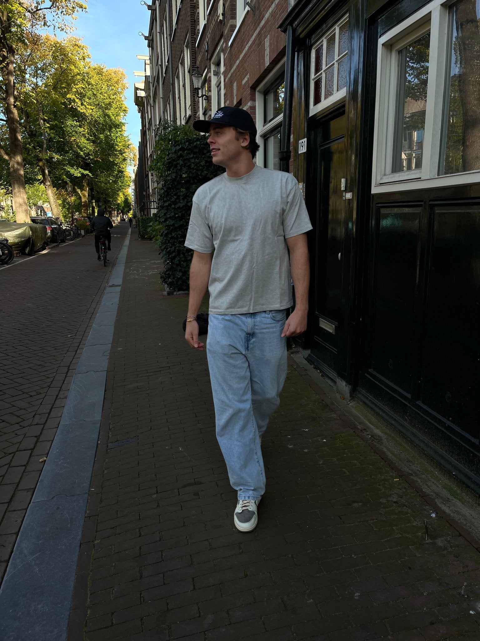 Blanc tee grey - Via Appia 92