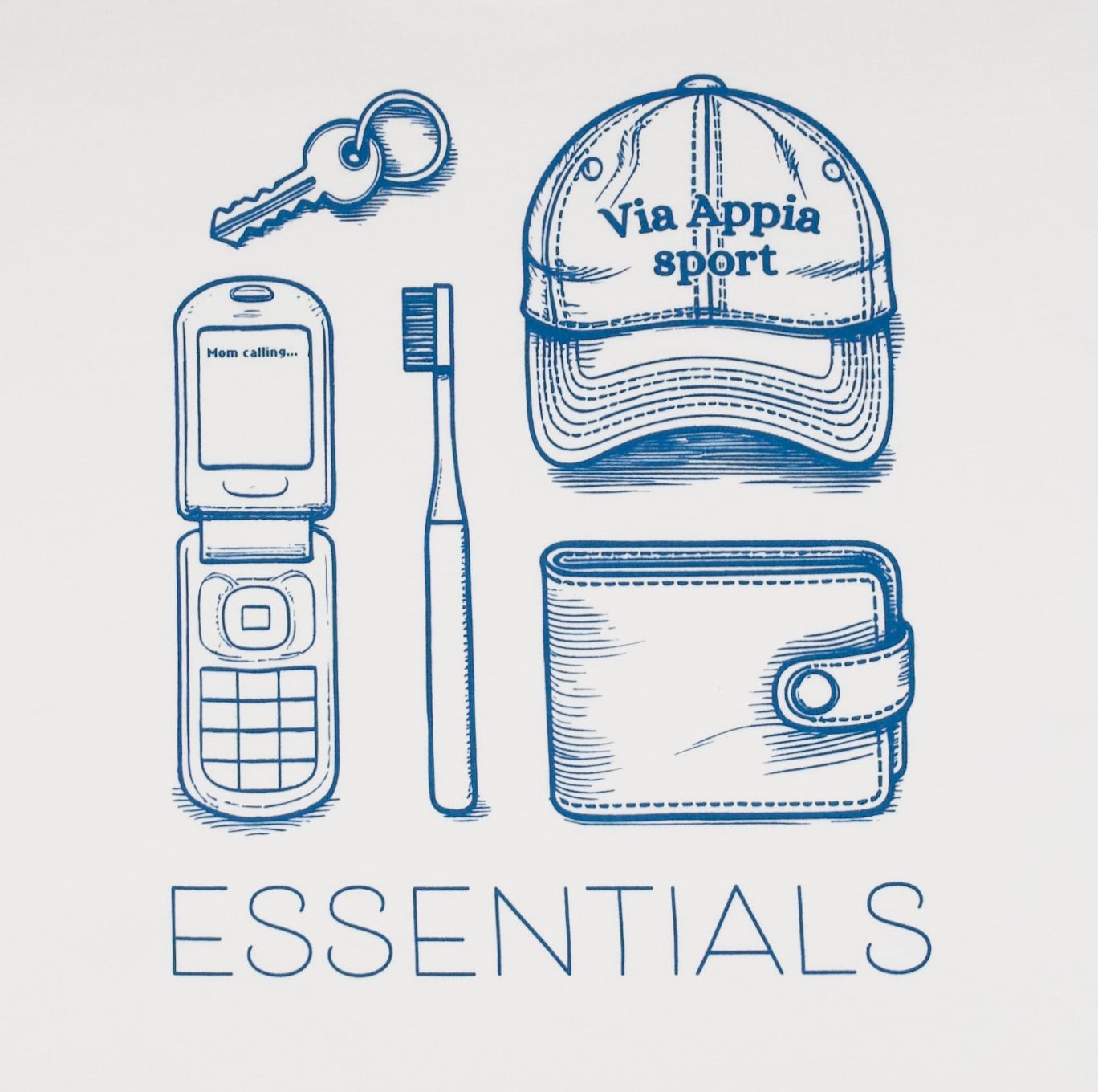 Essentials tee - Via Appia 92