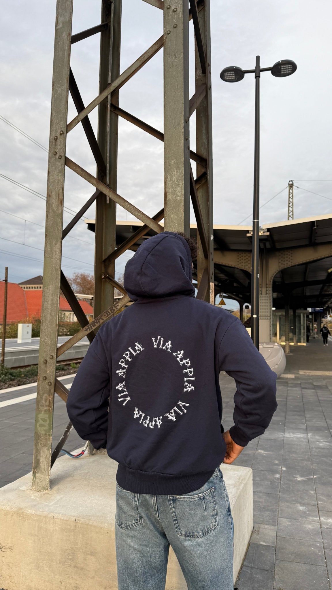 Around the world navy/white - Via Appia 92