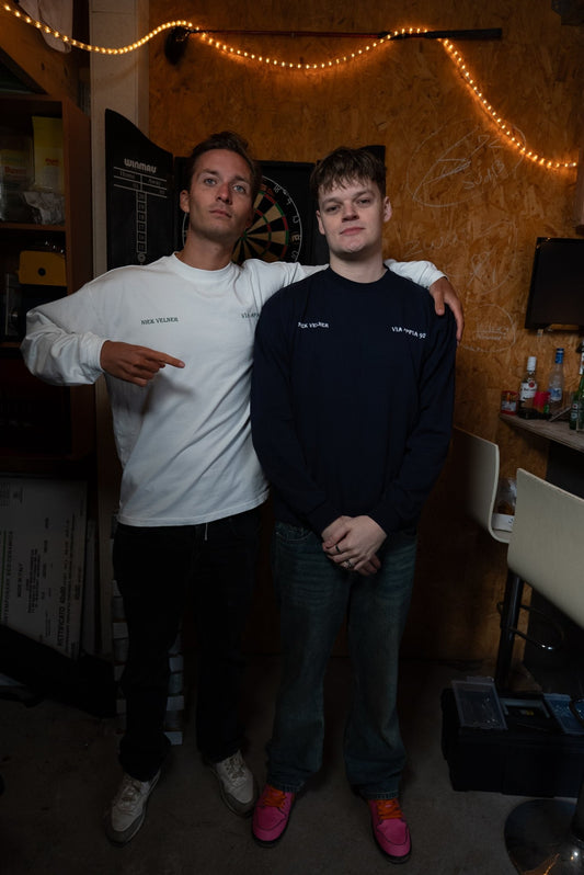 Niek Velner X Via Appia longsleeve navy (pre order) - Via Appia 92