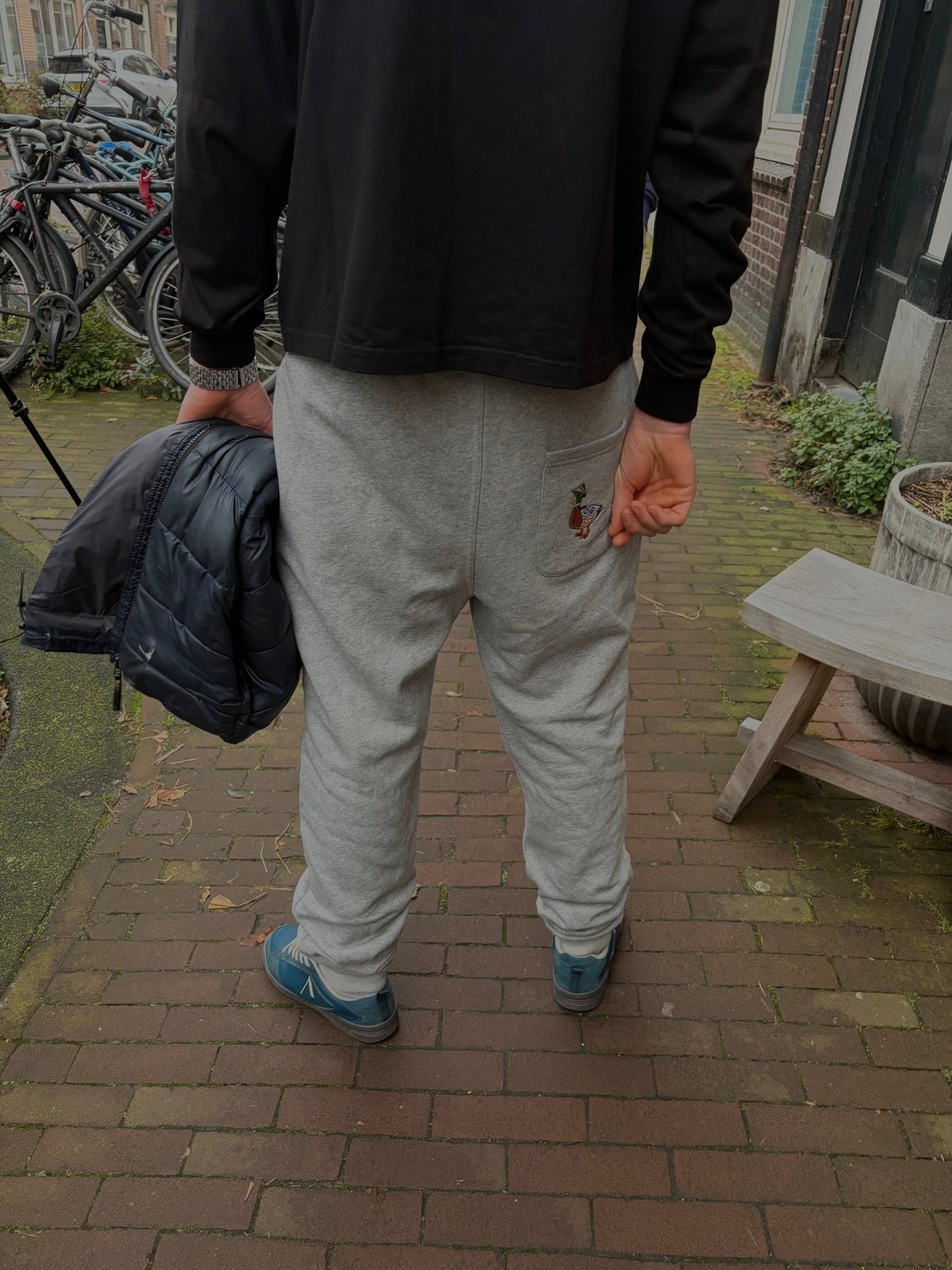 Original joggers grey - Via Appia 92