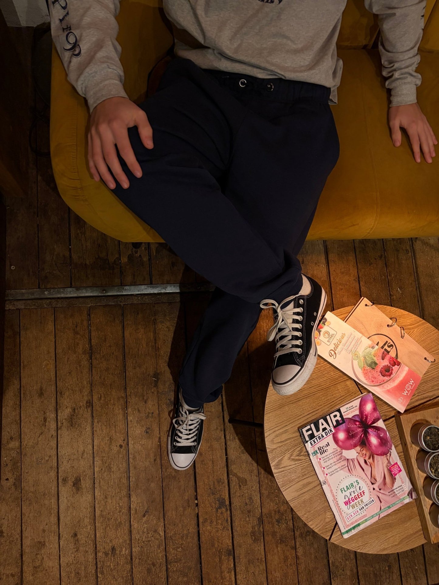 Original joggers navy - Via Appia 92