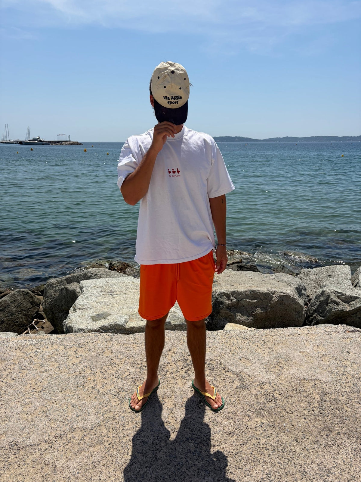 Summer short Orange - Via Appia 92