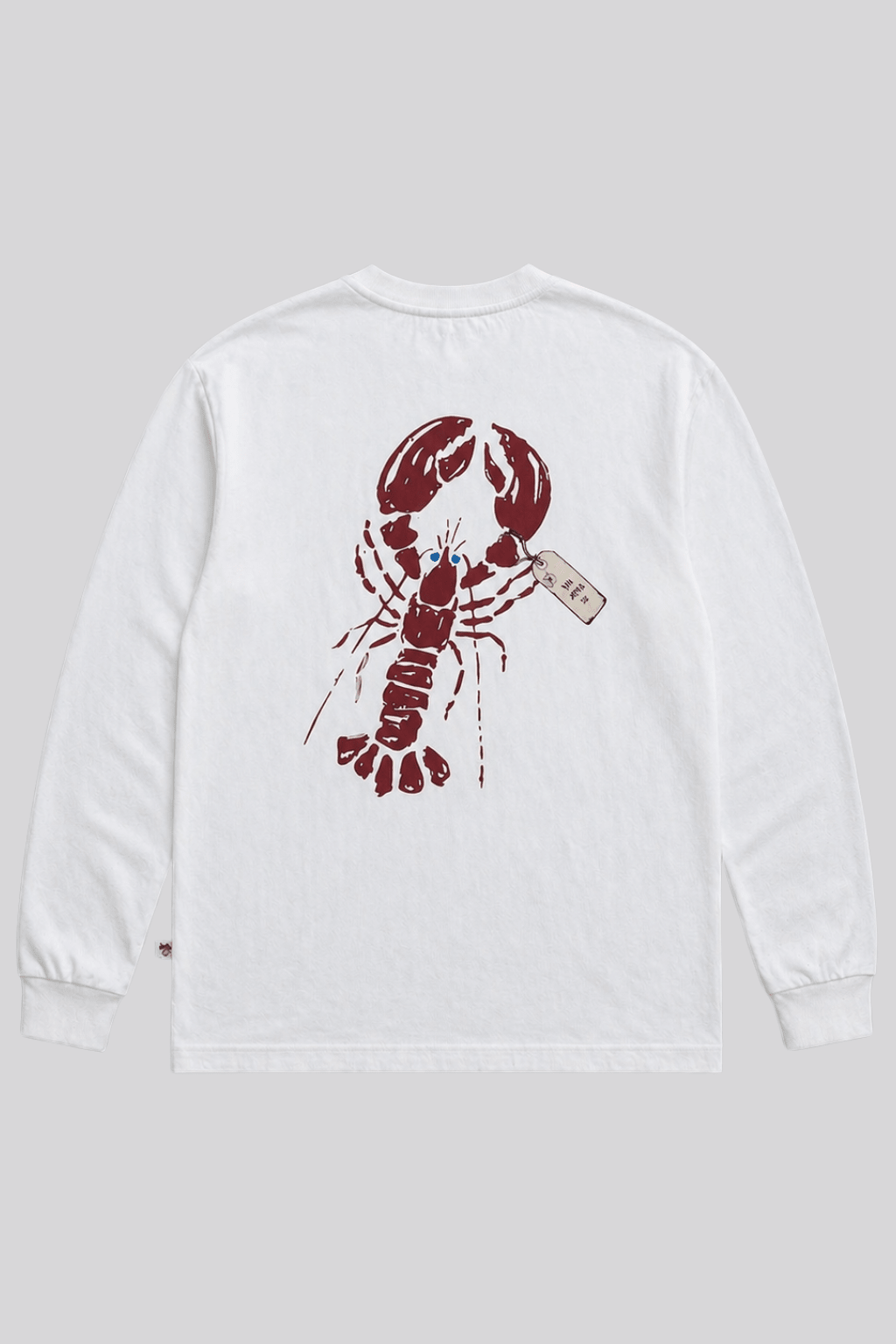 White lobster longsleeve - Via Appia 92