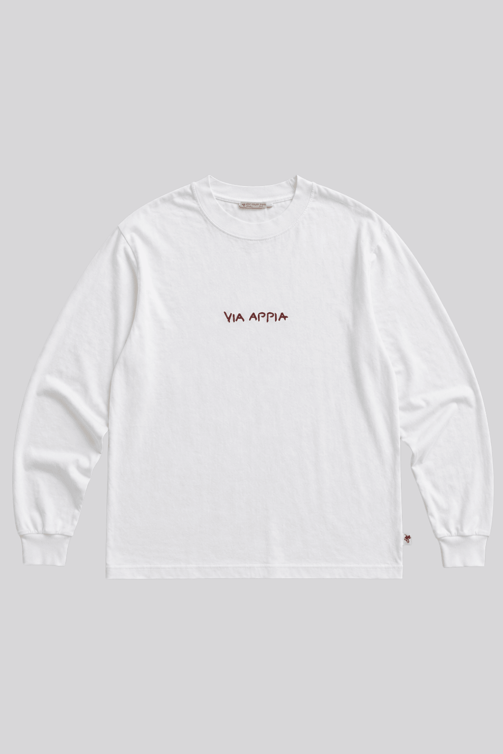 White lobster longsleeve - Via Appia 92